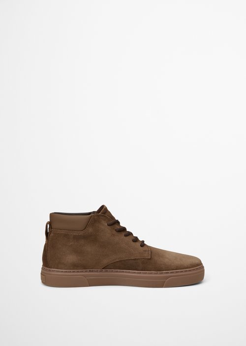 Malte Lace-Up Shoes — Dark Taupe