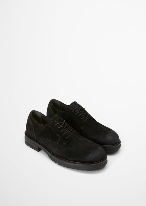Lace-Up Shoes, Model Rony — Coffee Brown