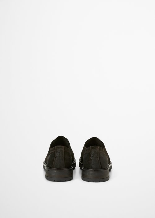 Lace-Up Shoes, Model Rony — Coffee Brown