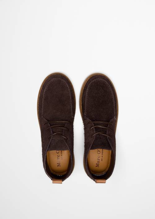 Ankle-Boot Model Zen Burnt Coffee in Ansicht von oben