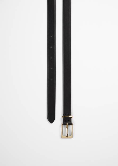 Gürtel Model Gusa Black in Detailansicht