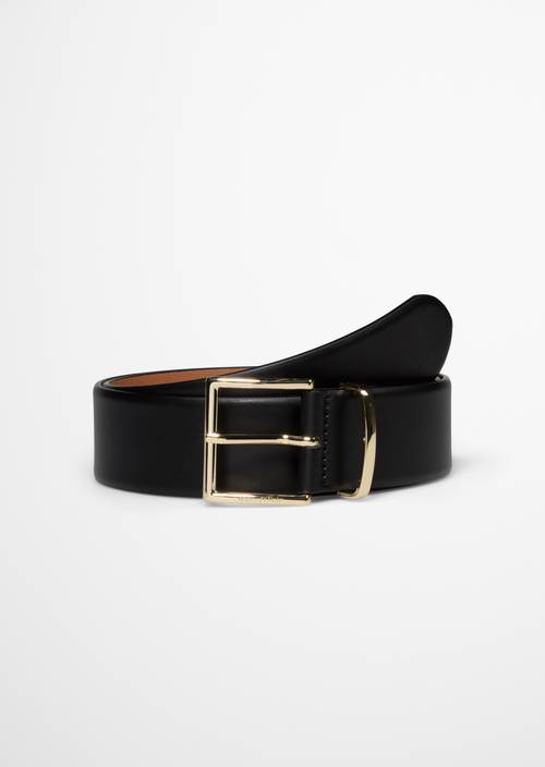 Gürtel Model Gjesa Black in Frontalansicht
