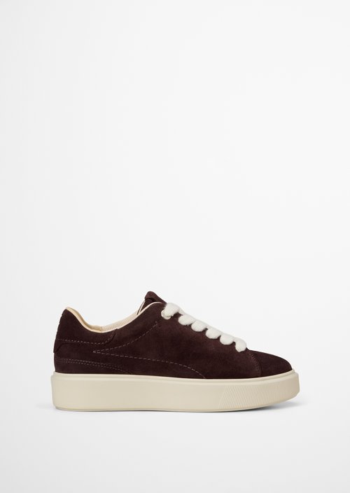 Cup-Sole Sneakers, Cora Model — Burnt Coffee