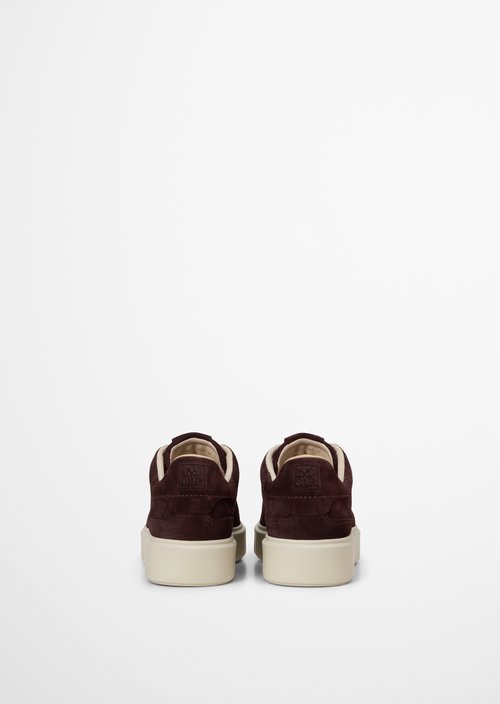 Cup-Sole Sneakers, Cora Model — Burnt Coffee