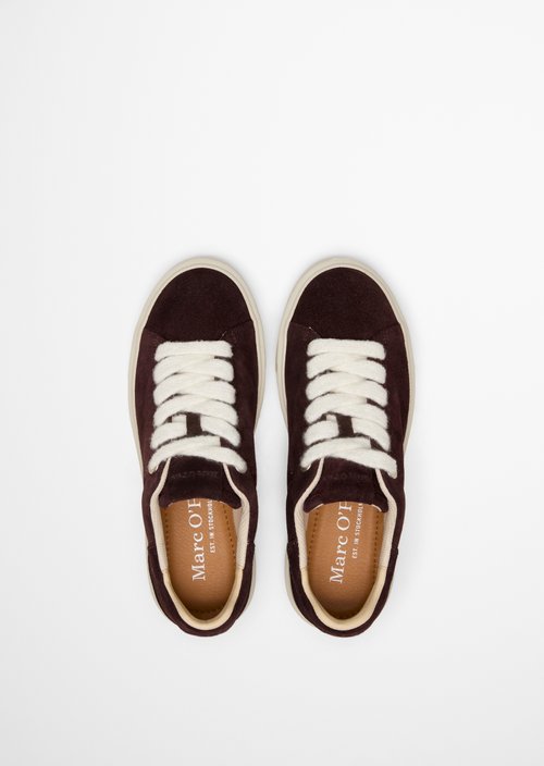Cup-Sole Sneakers, Cora Model — Burnt Coffee