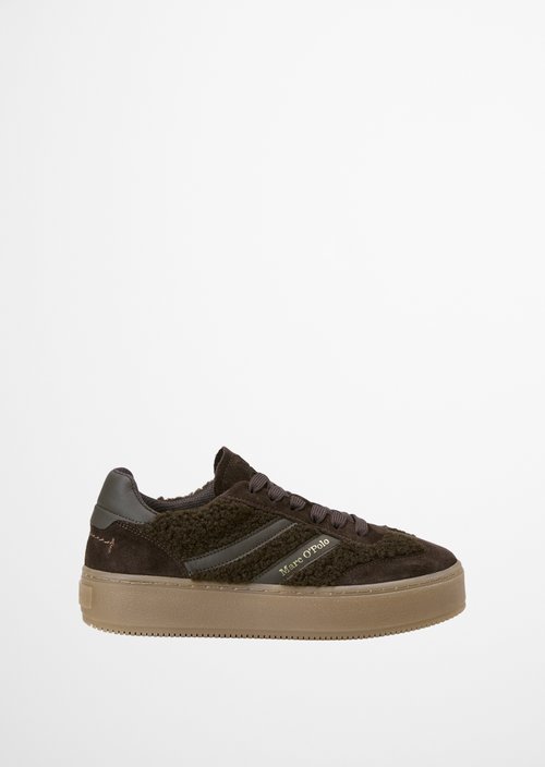 Edith Sneaker Model — Burnt Coffee