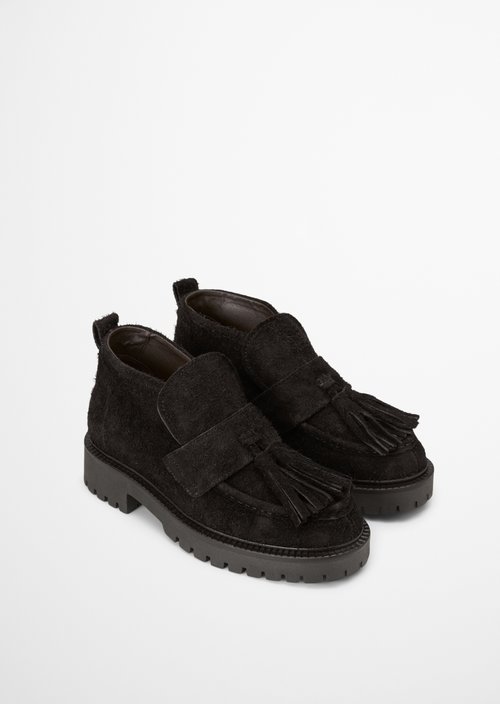 Erin Ankle Loafer — Burnt Coffee