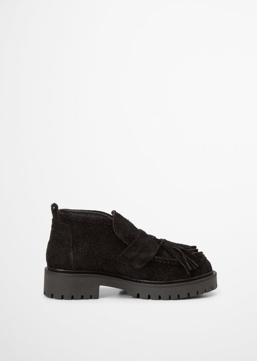 Erin Ankle Loafer — Burnt Coffee