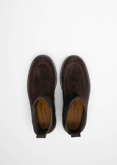 Chelsea Boot, Model Phia Burnt Coffee in top view