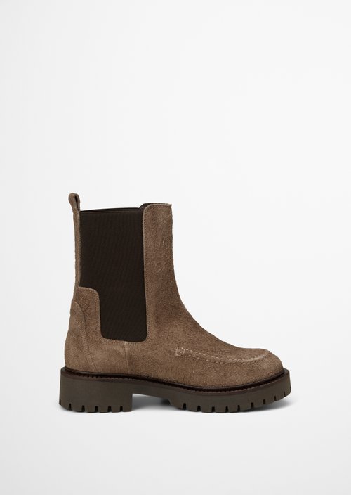 Chelsea Boot, Model Phia — Dark Taupe