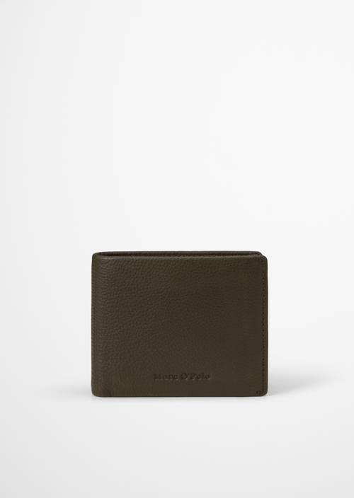 Tom Wallet Dusty Olive in front view