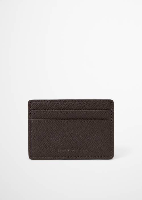 Étui à cartes modèle Tonje Dark Nickle en vue de face