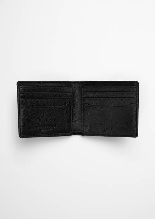 Model Tome Card Case Black shown opened