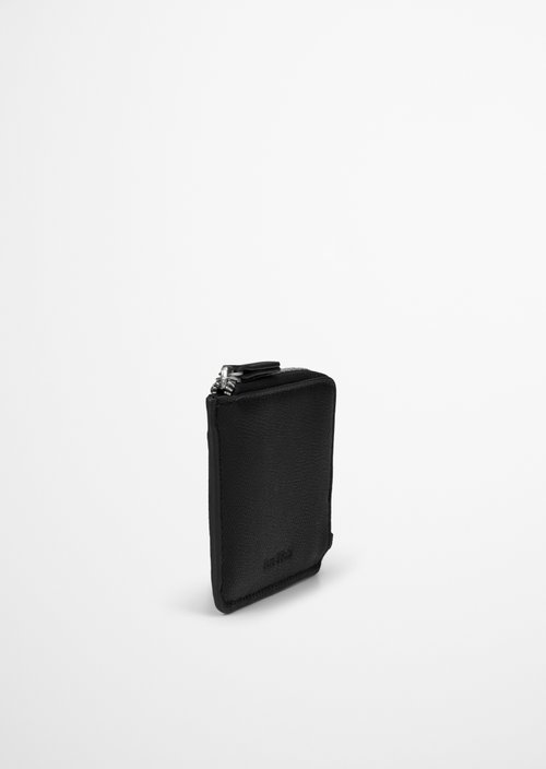 Timon Zipper Wallet — Black