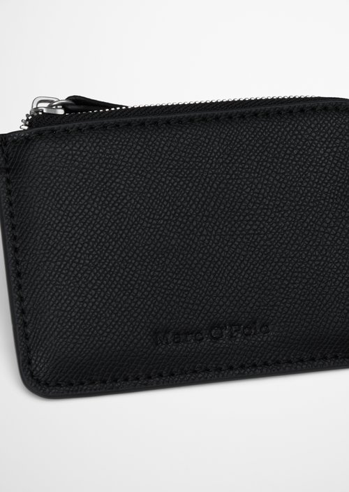 Timon Zipper Wallet — Black