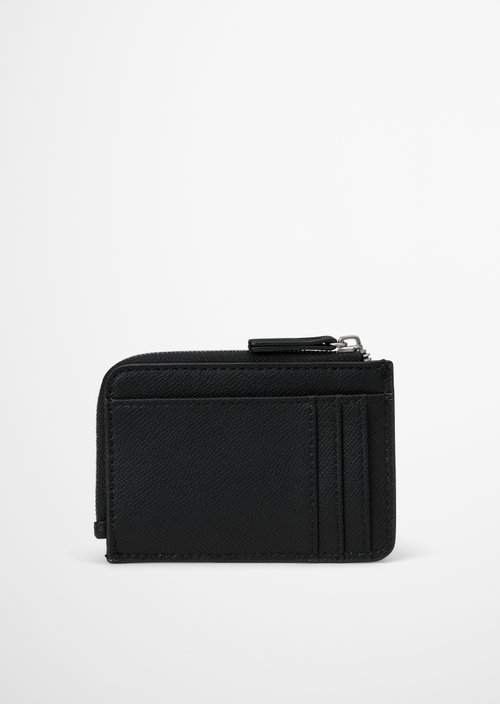 Timon Zipper Wallet — Black