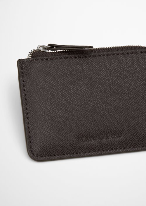 Timon Zipper Wallet — Dark Nickle