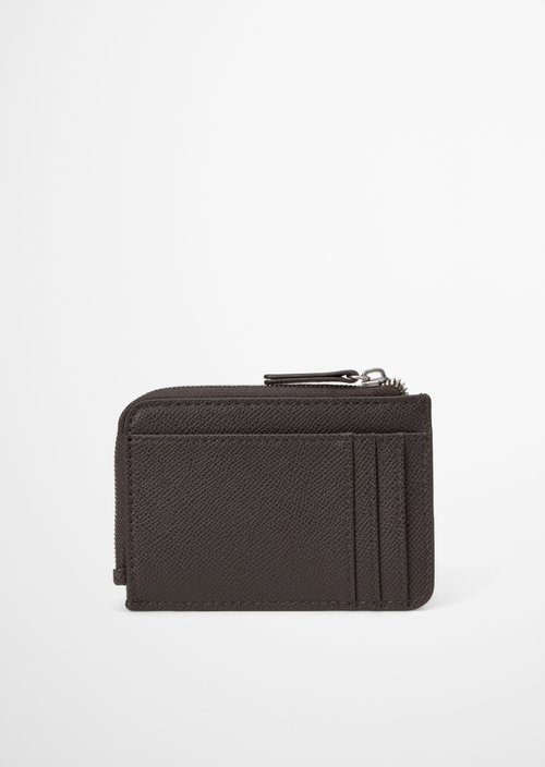 Timon Zipper Wallet — Dark Nickle