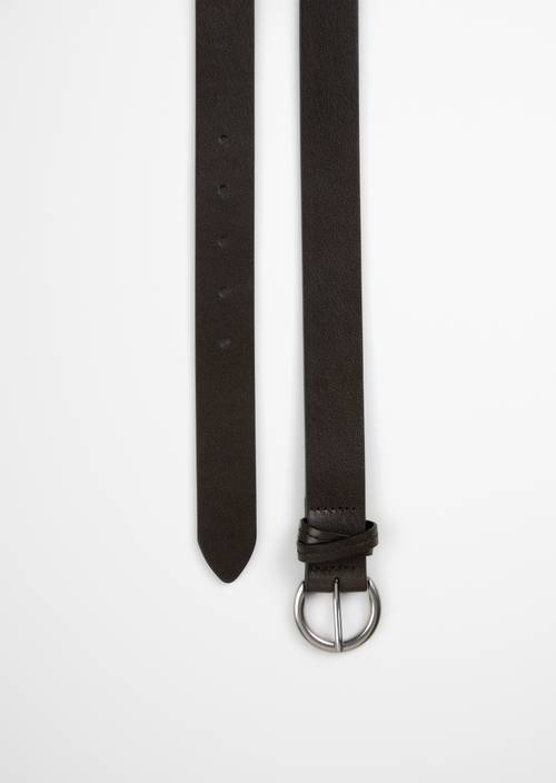 Ceinture modèle Edisi Burnt Coffee en vue détaillée