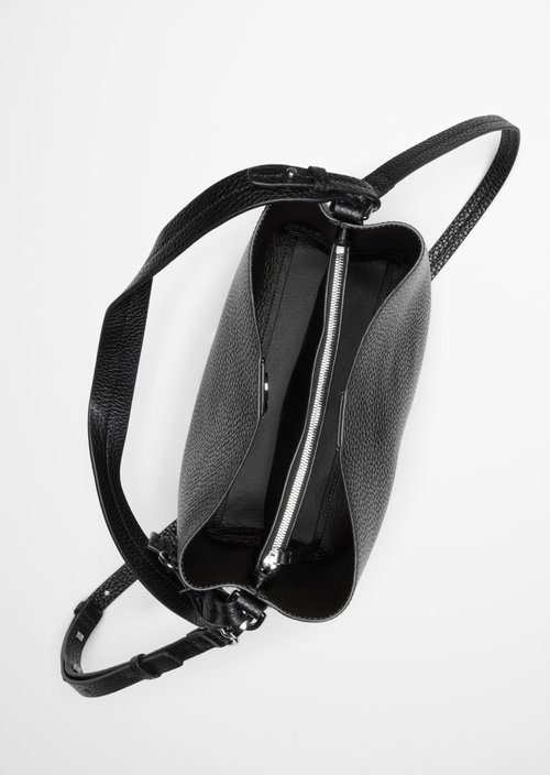 Brinja Medium Hobo Bag — Black