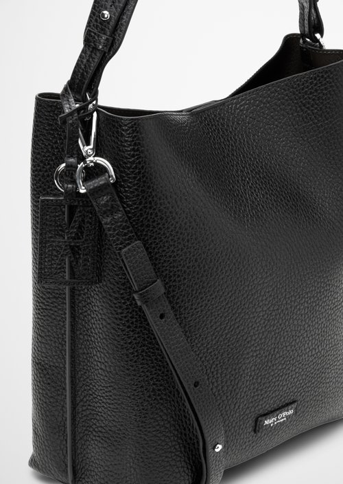 Brinja Medium Hobo Bag — Black