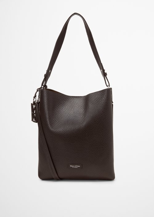 Brinja Medium Hobo Bag — Burnt Coffee