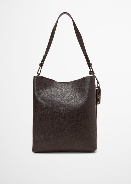 Brinja Medium Hobo Bag — Burnt Coffee