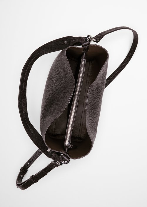 Brinja Medium Hobo Bag — Burnt Coffee