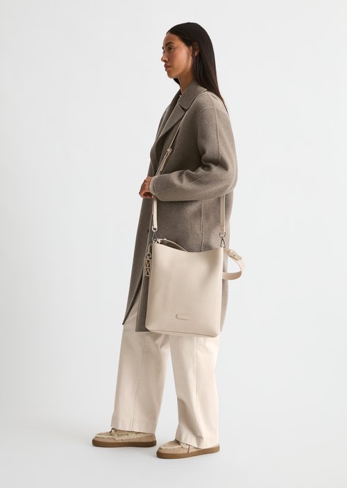 Brinja Medium Hobo Bag — Natural