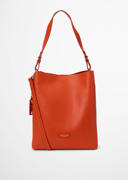 Brinja Medium Hobo Bag — Vivid Orange