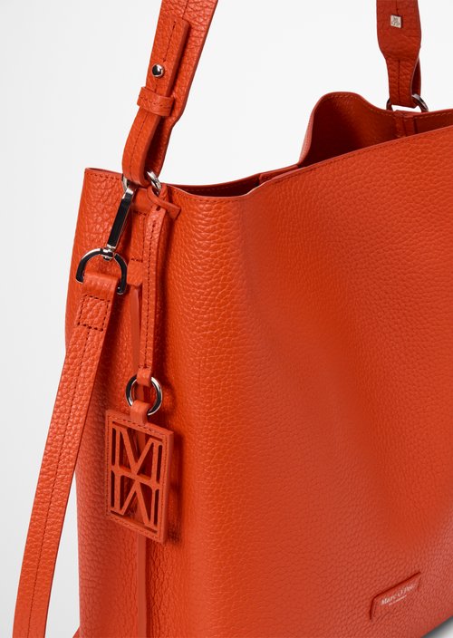 Brinja Medium Hobo Bag — Vivid Orange