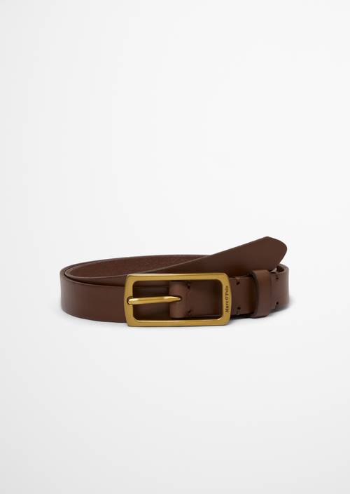 Cintura modello Ericy Nut Brown in vista frontale