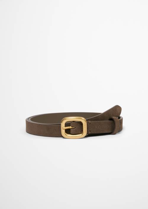 Ceinture modèle Adini Faded Brown en vue de face