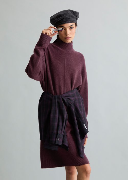 Oversized knit dress — Rhubarb Jam