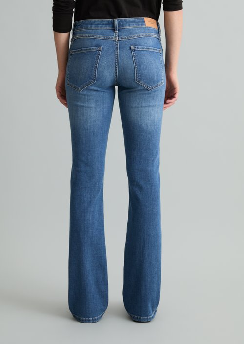 Jeans model Nella bootcut — Medium Blue