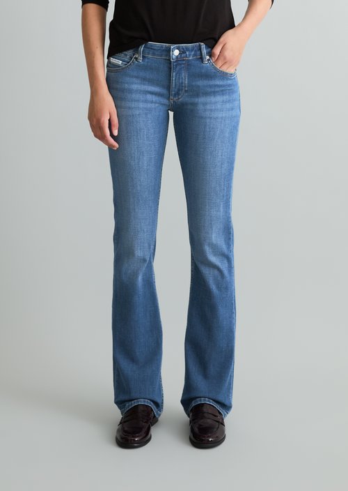 Jeans model Nella bootcut — Medium Blue