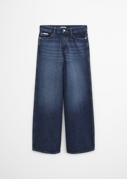 Anjo Wide Jeans — Dark Blue