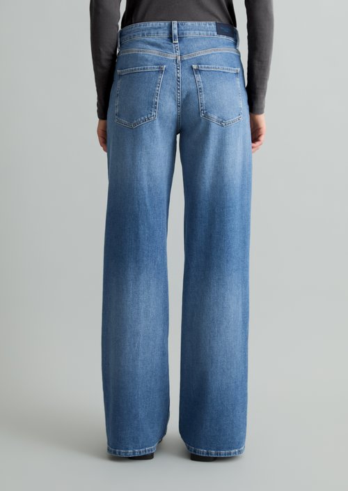 Tomke Wide Jeans — Medium Blue