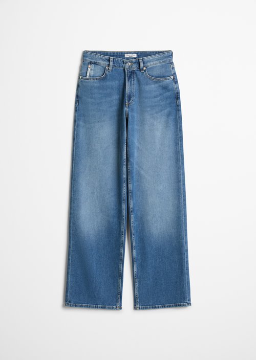 Tomke Wide Jeans — Medium Blue