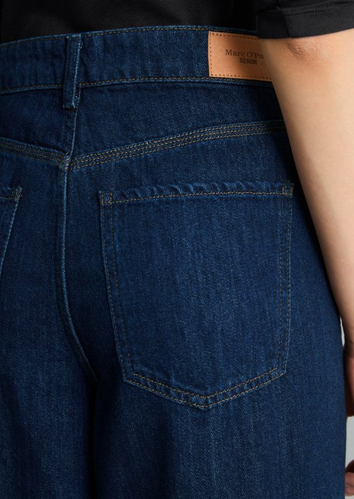 Tomke Wide Jeans — Dark Blue