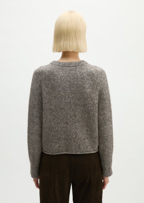 Regular Cardigan — Dark Brown