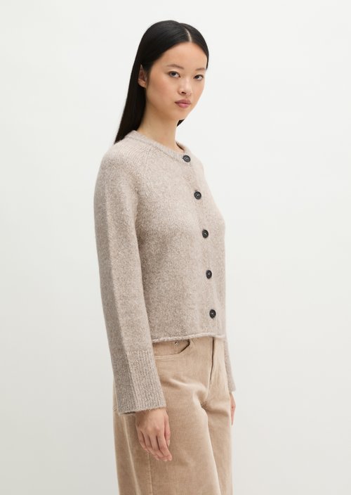 Regular Cardigan — Light Brown