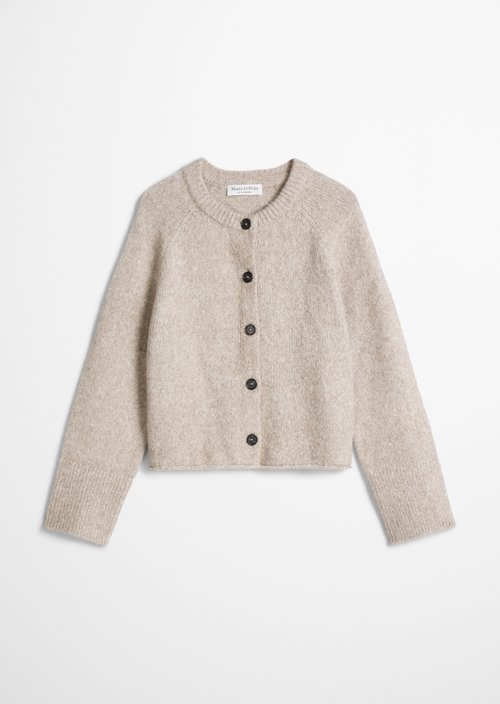 Regular Cardigan — Light Brown