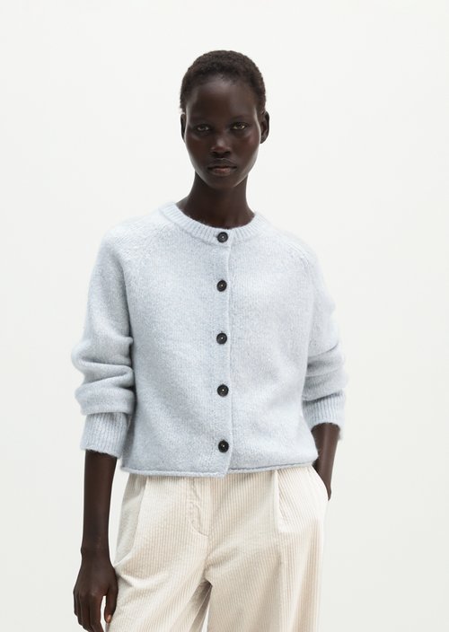 Regular Cardigan — Light Blue
