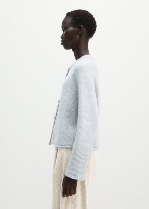 Regular Cardigan — Light Blue