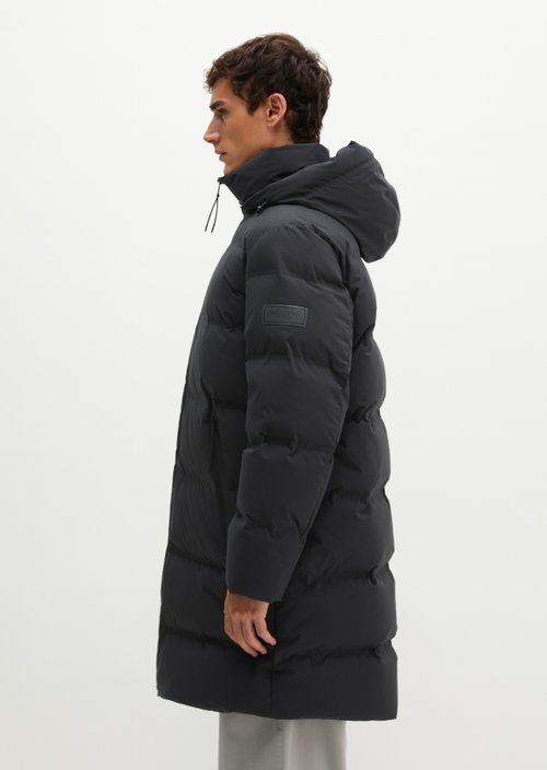MOP x Function Down Coat, Regular — Black
