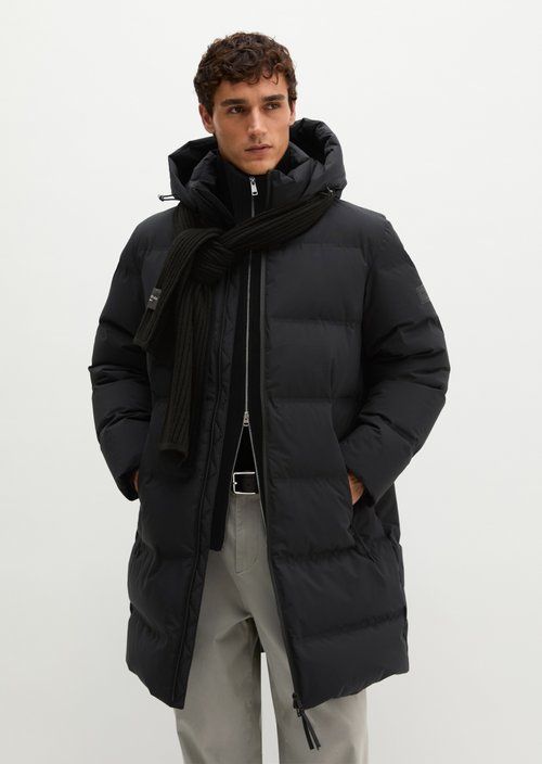 MOP x Function Down Coat, Regular — Black
