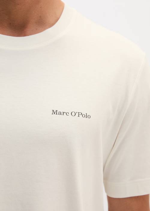 Regular T-shirt Silky White in detail view