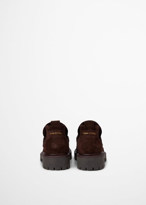 Phia High-Top Loafer — Burnt Coffee