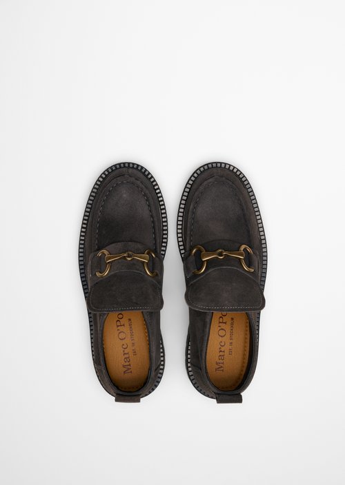 Phia High-Top Loafer — Dark Graphite